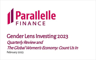 Parallelle Finance 2023